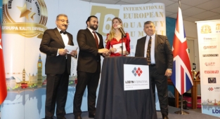 Kahramanmaraşlı iş insanları Avrupa kalite zirvesinde ödülleri topladı