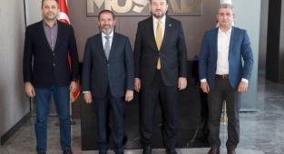 Kervancıoğlu’ndan MÜSİAD Genel Başkanı Asmalı’ya Ziyaret