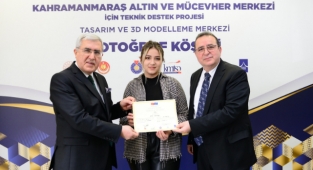KSÜ Tasarım ve 3D Modelleme Merkezinde Kahramanmaraşlı Kuyumculara Tasarım Eğitimi Veriliyor