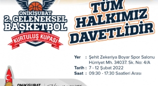 Onikişubat Belediyesi Kurtuluş Kupası Basketbol Turnuvası