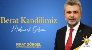 BAŞKAN GÖRGEL’DEN BERAT KANDİLİ MESAJI