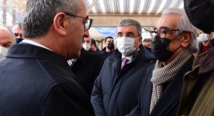 Başkan Güngör Doğan’ın Cenaze Törenine Katıldı