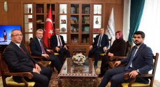 Başkan Güngör MKYK Üyesi Yanılmaz’ı Ağırladı