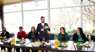 Başkan Gürbüz, “Kadınların üretimdeki gücü çok önemli”