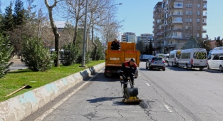 Büyükşehir’den NFK Bulvarı’nda Yenileme