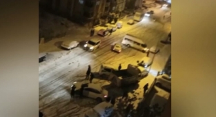 Elbistan’da trafik kazaları kamerada