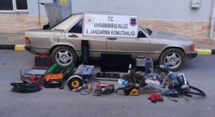 Kahramanmaraş’ta bağ evinde hırsızlık