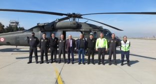 Kahramanmaraş’ta helikopter destekli trafik denetimi