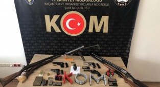 Kahramanmaraş’ta silah ticareti operasyonu