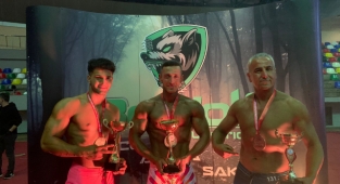 -Kahramanmaraşlı iş insanı vücut geliştirme sporunda 4. oldu