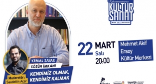 Kemal Sayar’la Söyleşi Gerçekleştirilecek