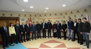 KSÜ Senato Toplantı Salonunda gerçekleştirilen imza töreni