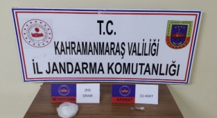 Pazarcık’ta üzerinde uyuşturucuyla yakalandı