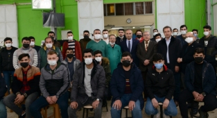 Üniversitemz Rektörü Prof. Dr. Niyazi Can Karacasu Yerleşkesinde Program Atölyelerini Yerinde İnceledi