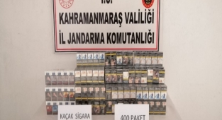 Yolcu otobüsünde kaçak sigara sevkiyatı