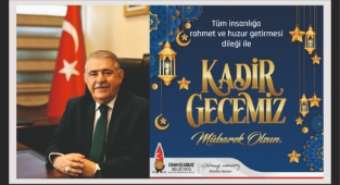 Başkan Mahçiçek’ten Kadir Gecesi mesajı