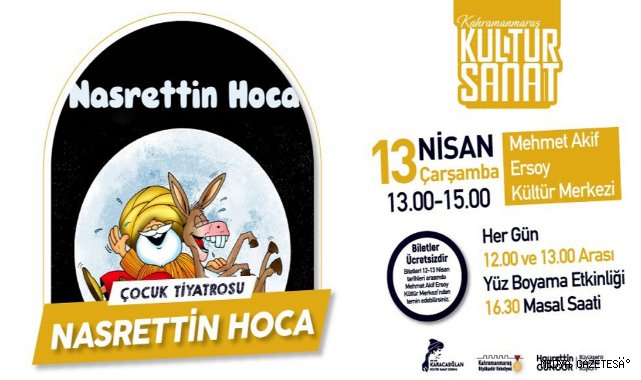 ‘Nasrettin Hoca’ Miniklerle Buluşmaya Geliyor