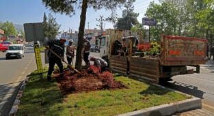 Kahramanmaraş Caddeleri ve Bulvarlar Renkleniyor