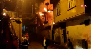 Kahramanmaraş’ta müstakil evde yangın
