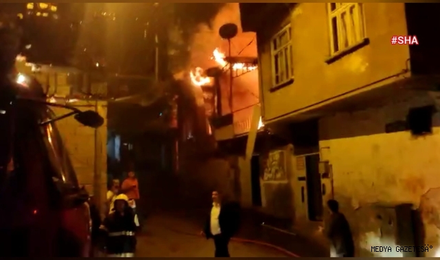 Kahramanmaraş’ta müstakil evde yangın