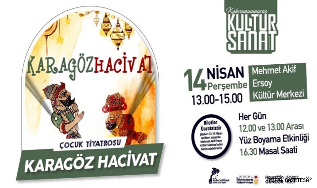 ‘Karagöz – Hacivat’ Tiyatrosu Minik İzleyicilerini Bekliyor