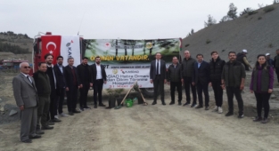 KASİAD HATIRA ORMANI PROJESİ’NDE FİDANLAR TOPRAKLA BULUŞTU