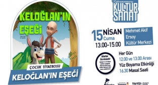 ‘Keloğlan’ın Eşeği’ Miniklerle Buluşacak