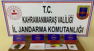 Pazarcık’ta uyuşturucu operasyonu