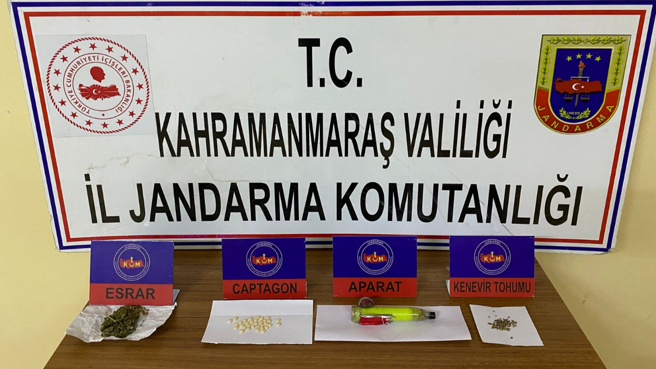 Pazarcık’ta uyuşturucu operasyonu