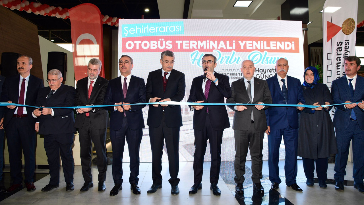 Şehirlerarası Otobüs Terminali Açıldı