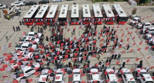 Toplu taşımadan çevreye, yeni araçlar vatandaşın hizmetine sunuldu…