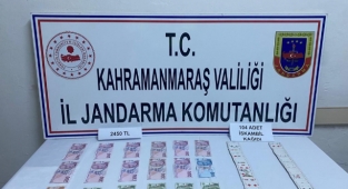 Türkoğlu’nda kumar operasyonu
