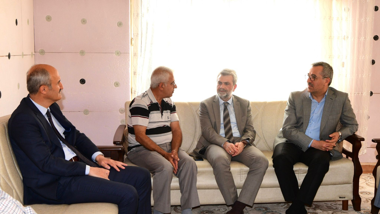Başkan Güngör’den Taş Ailesine Geçmiş Olsun Ziyareti