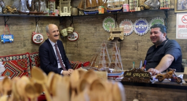 BAŞKAN OKAY’DAN DEMİRCİLER ÇARŞISI ESNAFINA ZİYARET