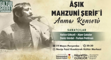 Büyükşehir’den Âşık Mahzuni Şerif’i Anma Etkinliği