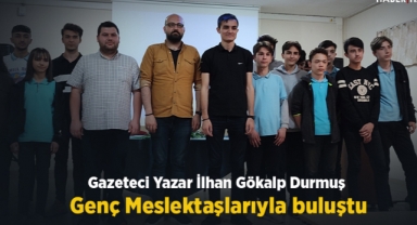 Gazeteci - Yazar İlhan Gökalp Durmuş Genç Meslektaşlarıyla Buluştu