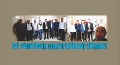 İYİ PARTİDEN GAZETEMİZE ZİYARET