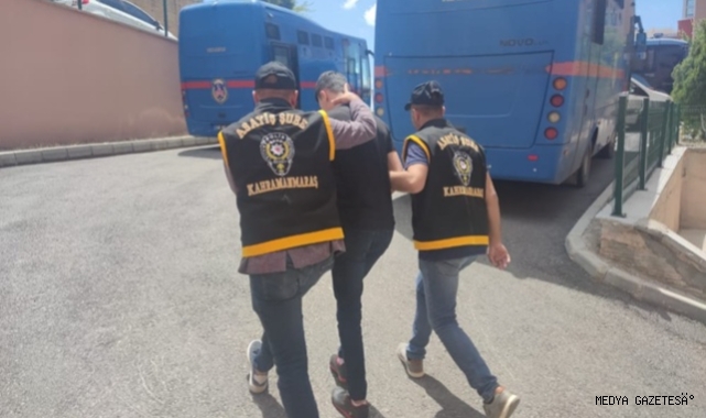 Kahramanmaraş’ta 12 yıl hapis cezasıyla aranan hırsız yakalandı