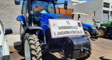 Kahramanmaraş’ta çalınan traktör Şanlıurfa da bulundu