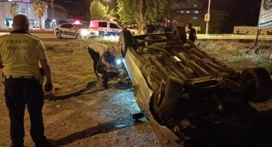 Kahramanmaraş’ta düğün konvoyunda kaza: 2 yaralı