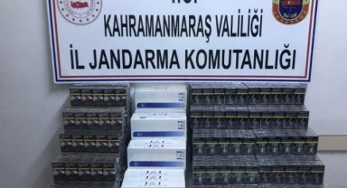 Kahramanmaraş’ta kaçak sigara operasyonu