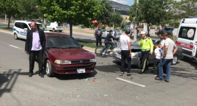 Kahramanmaraş’ta kavşakta kaza: 2 yaralı