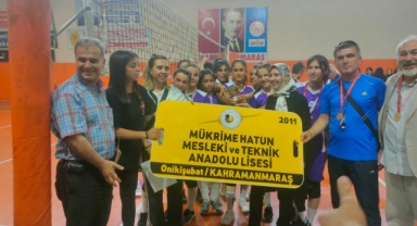 Kahramanmaraş’ta Mükrime Hatun M-T-Anadolu Lisesi şampiyon oldu