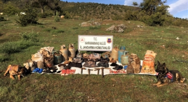 Kahramanmaraş’ta PKK’ya ait yaşam sığınağı imha edildi
