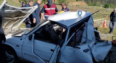 Kahramanmaraş’ta tır otomobile çarptı: 1 ölü 1’i bebek 3 yaralı