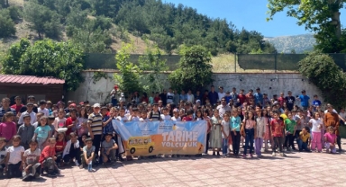 Onikişubatlı Miniklerden Güngör’e Teşekkür