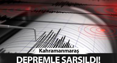 Pazarcık depremle sarsıldı