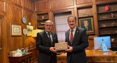 Sinanoğlu’nu Ziyaretinde Üniversitelerarası İşbirliği konuları Ele Alındı