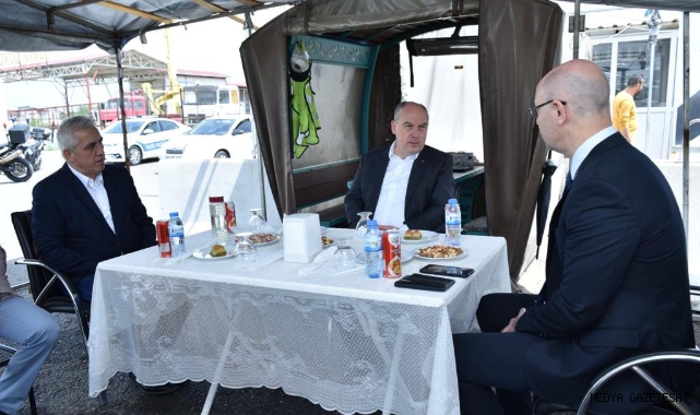 VALİ COŞKUN RAMAZAN BAYRAMI MÜNASEBETİYLE GÜVENLİK GÜÇLERİMİZİ ZİYARET ETTİ