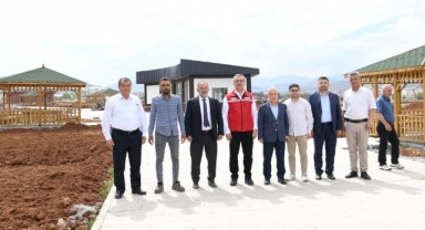 100 dönümlük rekreasyon alanı…